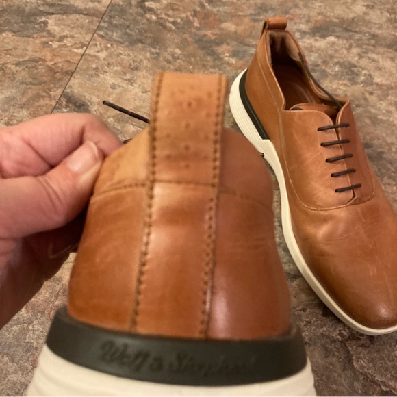 Wolf and Shepherd Shoes Wolf And Shepherd Tan Honey Leather